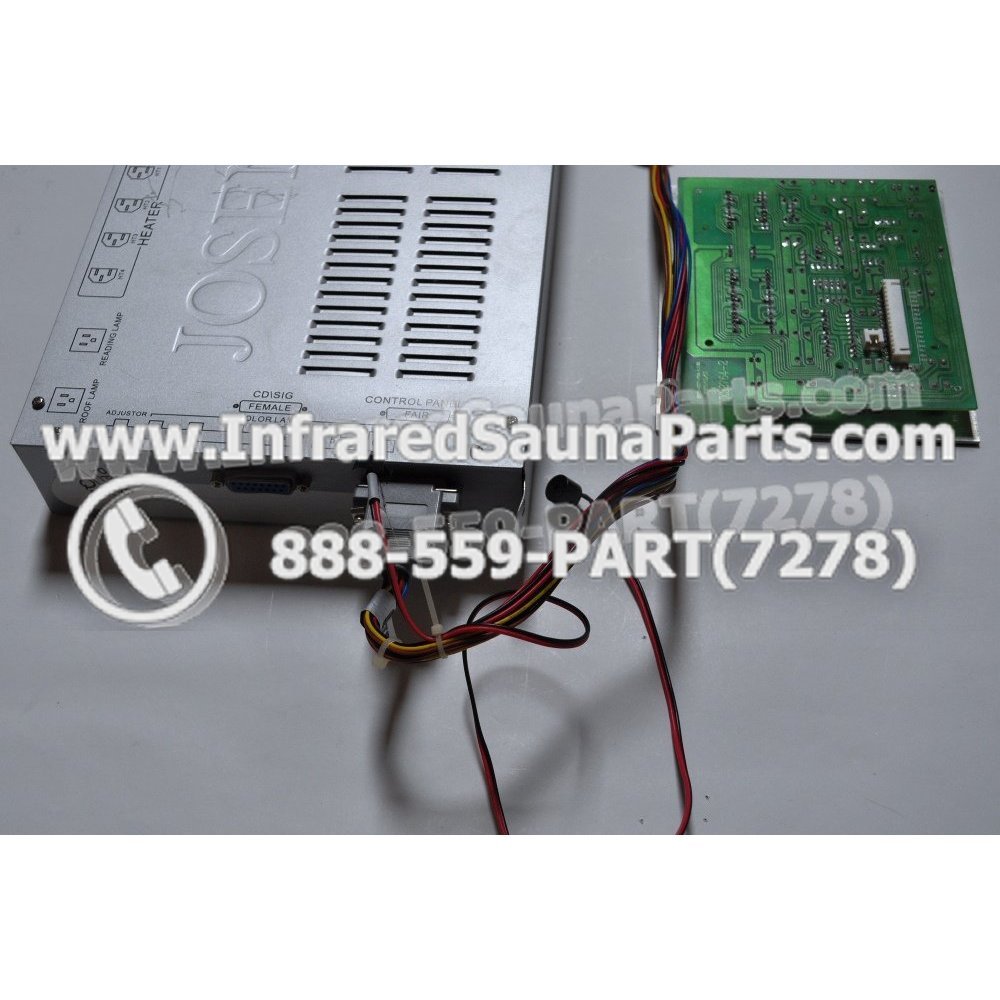COMPLETE CONTROL POWER BOX WITH CONTROL PANEL COMPLETE CONTROL POWER