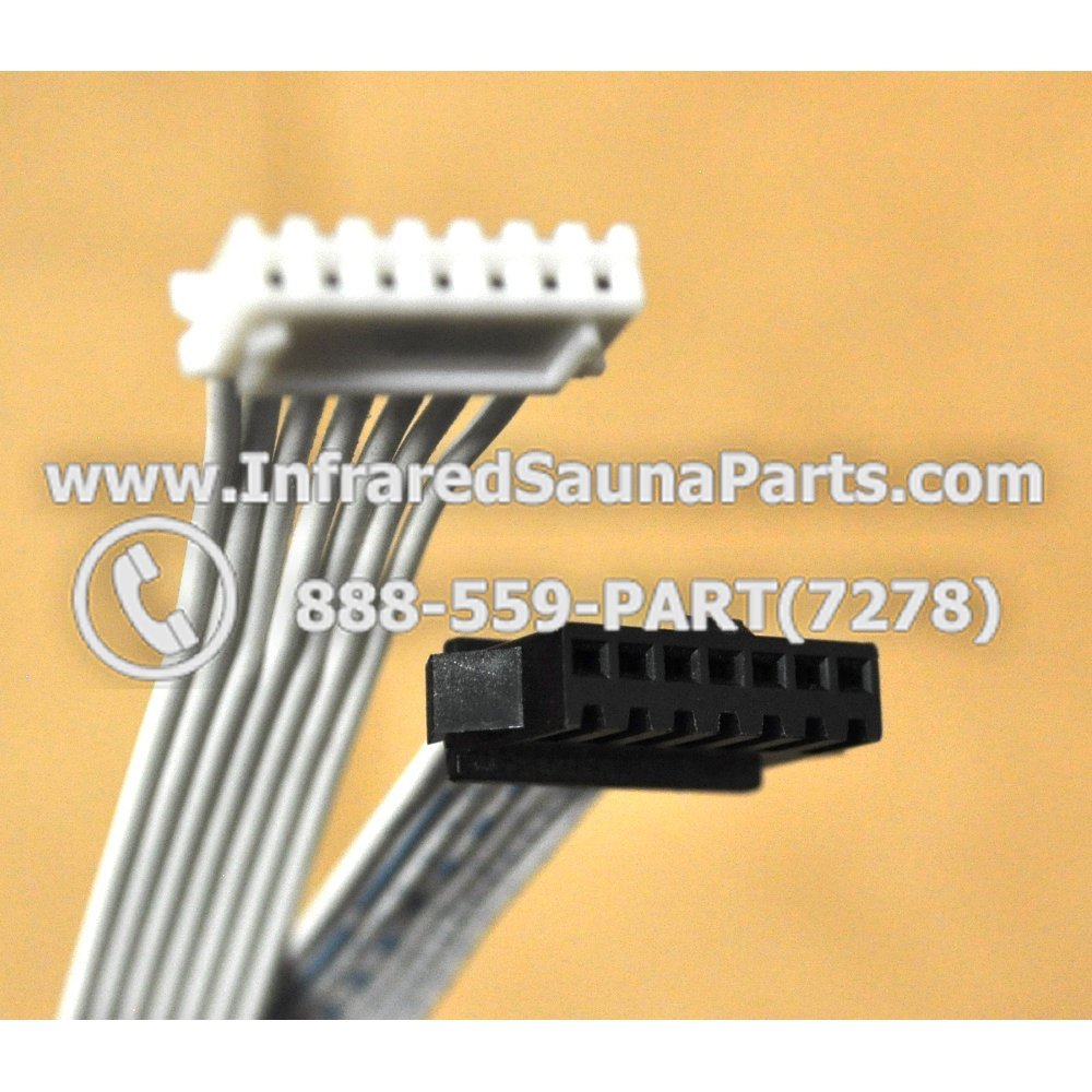 CIRCUIT BOARDS / TOUCH PADS CONNECTORS WIRE-7 PIN-MALE TO FEMALE