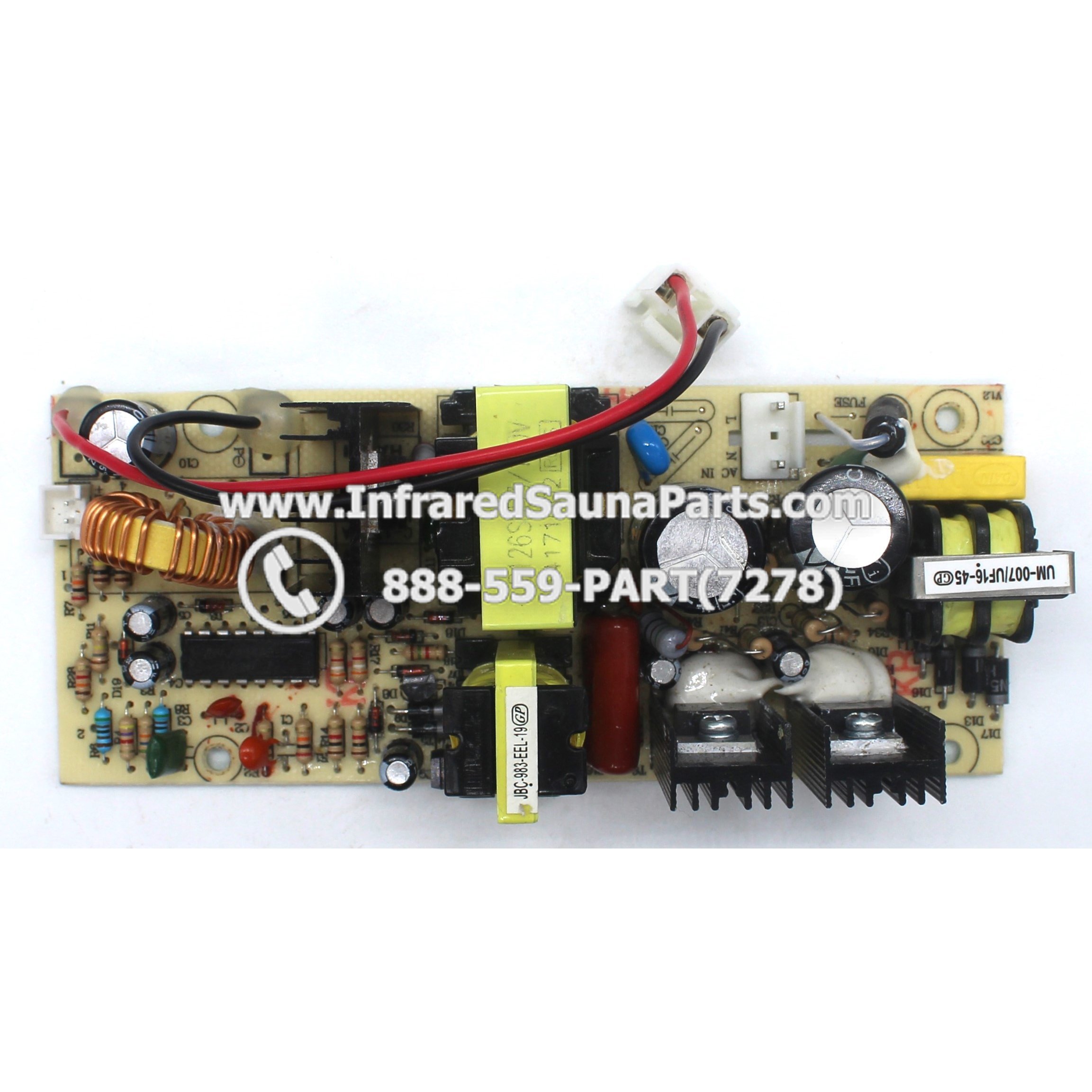 POWER BOARD JBC-983-EEL-19 / UM-006 / UF16-31 / HEC0520IA