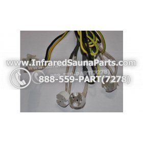 LIGHT WIRING - LIGHT WIRING - HARNESS WITH 3 INPUTS STYLE 4 1