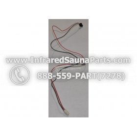 THERMOSTATS - THERMOSTAT - 2 PIN MALE TO FEMALE IN BLACK AND RED EXTENSION CORD 1