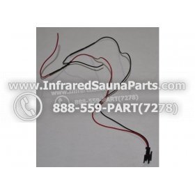 CONNECTION WIRES - CONNECTION WIRE-HARNESS - TEMP 2 PIN MALE 1