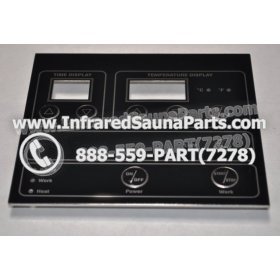 FACE PLATES - FACEPLATE FOR CIRCUIT BOARD YX32764-3  8 BUTTONS 5