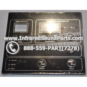 FACE PLATES - FACEPLATE FOR CIRCUIT BOARD YX32764-3  8 BUTTONS 6