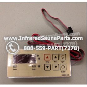CIRCUIT BOARDS WITH  FACE PLATES - CIRCUIT BOARD  WITH FACEPLATE SUNETTE INFRARED SAUNA WHITE 1
