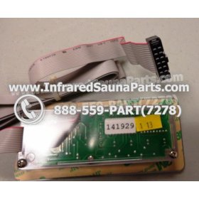 CIRCUIT BOARDS WITH  FACE PLATES - CIRCUIT BOARD  WITH FACEPLATE AIRWALL INFRARED SAUNA WHITE 6