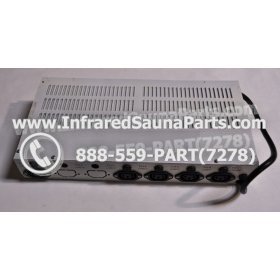 COMPLETE CONTROL POWER BOX 110V / 120V - COMPLETE CONTROL POWER BOX 110V / 120V SUNMATE INFRARED SAUNA STYLE 1 2