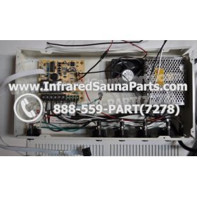 COMPLETE CONTROL POWER BOX 110V / 120V - COMPLETE CONTROL POWER BOX 110V / 120V CAL SAUNA INFRARED SAUNA STYLE 1 6