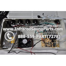 COMPLETE CONTROL POWER BOX 110V / 120V - COMPLETE CONTROL POWER BOX 110V / 120V CAL SAUNA INFRARED SAUNA STYLE 1 10