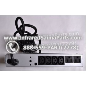 COMPLETE CONTROL POWER BOX 110V / 120V - COMPLETE CONTROL POWER BOX 110V / 120V CAL SAUNA  INFRARED SAUNA STYLE 3 5