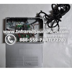 COMPLETE CONTROL POWER BOX 110V / 120V - COMPLETE CONTROL POWER BOX 110V / 120V CAL SAUNA  INFRARED SAUNA STYLE 3 7