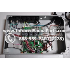 COMPLETE CONTROL POWER BOX 110V / 120V - COMPLETE CONTROL POWER BOX 110V / 120V CAL SAUNA  INFRARED SAUNA STYLE 3 8