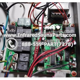 COMPLETE CONTROL POWER BOX 110V / 120V - COMPLETE CONTROL POWER BOX 110V / 120V CAL SAUNA  INFRARED SAUNA STYLE 3 12