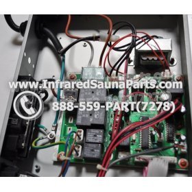 COMPLETE CONTROL POWER BOX 110V / 120V - COMPLETE CONTROL POWER BOX 110V / 120V CAL SAUNA  INFRARED SAUNA STYLE 3 13