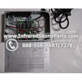 COMPLETE CONTROL POWER BOX 110V / 120V - COMPLETE CONTROL POWER BOX 110V / 120V SUNMATE INFRARED SAUNA STYLE 3 15