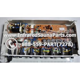 COMPLETE CONTROL POWER BOX 110V / 120V - COMPLETE CONTROL POWER BOX 110V / 120V CAL SAUNA  INFRARED SAUNA STYLE 4 6