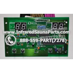 CIRCUIT BOARDS / TOUCH PADS - CIRCUIT BOARD  TOUCHPAD VIDAL INFRARED SAUNA LYQPCB 2