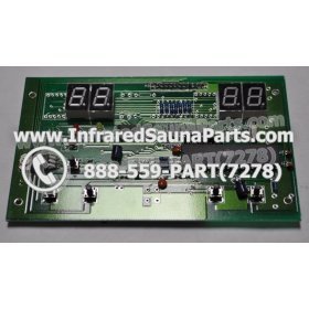 CIRCUIT BOARDS / TOUCH PADS - CIRCUIT BOARD  TOUCHPAD VIDAL INFRARED SAUNA LYQPCB 3