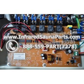 COMPLETE CONTROL POWER BOX 110V / 120V - COMPLETE CONTROL POWER BOX 110V / 120V CAL SAUNA  INFRARED SAUNA STYLE 4 9