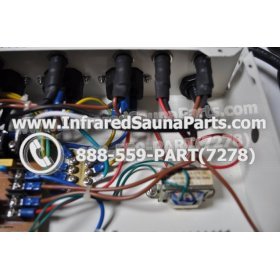 COMPLETE CONTROL POWER BOX 110V / 120V - COMPLETE CONTROL POWER BOX 110V / 120V SUNMATE INFRARED SAUNA STYLE 4 11