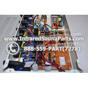 COMPLETE CONTROL POWER BOX 110V / 120V - COMPLETE CONTROL POWER BOX 110V / 120V CAL SAUNA  INFRARED SAUNA STYLE 4 14