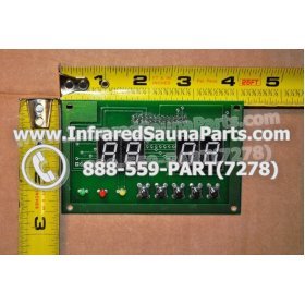 CIRCUIT BOARDS / TOUCH PADS - CIRCUIT BOARD  TOUCHPAD VIDAL INFRARED SAUNA WSP4 2