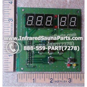 CIRCUIT BOARDS / TOUCH PADS - CIRCUIT BOARD  TOUCHPAD VIDAL INFRARED SAUNA 06S064 4