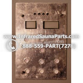 FACE PLATES - FACEPLATE FOR CIRCUIT BOARD LUX INFRARED SAUNA 2