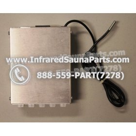 COMPLETE CONTROL POWER BOX 110V / 120V - COMPLETE CONTROL POWER BOX 110V / 120V EZE INFRARED SAUNA  ACC-100-PL-D 1