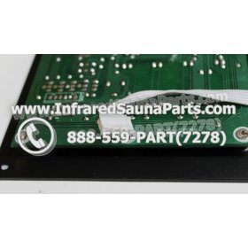 CIRCUIT BOARDS WITH  FACE PLATES - CIRCUIT BOARD WITH FACEPLATE CLEARLIGHT INFRARED SAUNA WO45A-SPCB STYLE 1 4