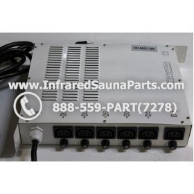 COMPLETE CONTROL POWER BOX 110V / 120V - COMPLETE CONTROL POWER BOX 110V / 120V ROYAL INFRARED SAUNA 2