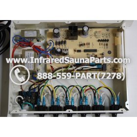 COMPLETE CONTROL POWER BOX 110V / 120V - COMPLETE CONTROL POWER BOX 110V / 120V ROYAL INFRARED SAUNA 3
