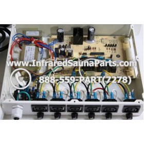 COMPLETE CONTROL POWER BOX 110V / 120V - COMPLETE CONTROL POWER BOX 110V / 120V ROYAL INFRARED SAUNA 5