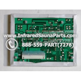 CIRCUIT BOARDS WITH  FACE PLATES - CIRCUIT BOARD WITH FACEPLATE ROYAL INFRARED SAUNA STYLE 1 3