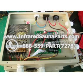 COMPLETE CONTROL POWER BOX 110V / 120V - COMPLETE CONTROL POWER BOX 110V / 120V  HOTWIND INFRARED SAUNA 2