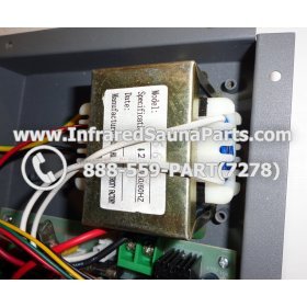 COMPLETE CONTROL POWER BOX 110V / 120V - COMPLETE CONTROL POWER BOX 110V / 120V FOR  INFRARED SAUNA UNIVERSAL 9