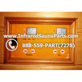 CIRCUIT BOARDS WITH  FACE PLATES - CIRCUIT BOARD WITH FACE PLATE ZENAWAKENING  INFRARED SAUNA 10J0460 6