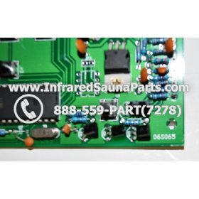 CIRCUIT BOARDS WITH  FACE PLATES - CIRCUIT BOARD WITH FACE PLATE HYDRA INFRARED SAUNA 06S065 10