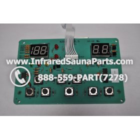 CIRCUIT BOARDS / TOUCH PADS - CIRCUIT BOARD  TOUCHPAD  HYDRA INFRARED SAUNA XZSN1DB V1.5 1