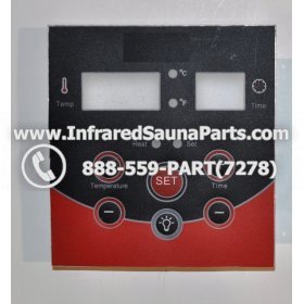 FACE PLATES - FACEPLATE FOR CIRCUIT BOARD ZENAWAKENING INFRARED SAUNA 06S064 1