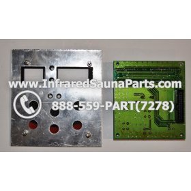CIRCUIT BOARDS WITH  FACE PLATES - CIRCUIT BOARD WITH FACE PLATE HYDRA INFRARED SAUNA  06S064 2