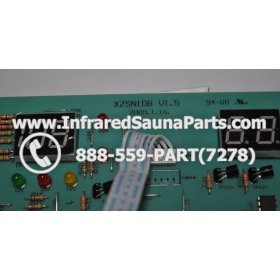 CIRCUIT BOARDS / TOUCH PADS - CIRCUIT BOARD  TOUCHPAD  HYDRA INFRARED SAUNA XZSN1DB V1.5 2