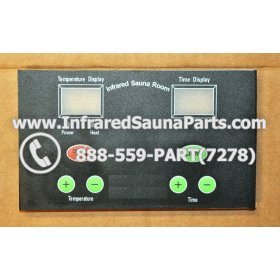 FACE PLATES - FACEPLATE FOR CIRCUIT BOARD ZENAWAKENING INFRARED SAUNA NYSN3DB F1.3 1