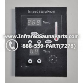 CIRCUIT BOARDS WITH  FACE PLATES - CIRCUIT BOARD WITH FACE PLATE  HEATWAVE INFRARED SAUNA  MANUAL ON OFF SWITCH DUAL SIDE 6