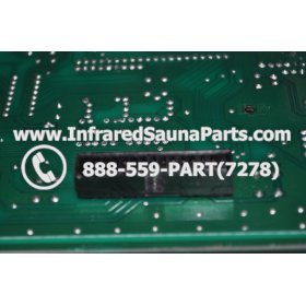 CIRCUIT BOARDS / TOUCH PADS - CIRCUIT BOARD  TOUCHPAD ZENAWAKENING INFRARED SAUNA 06S084 3