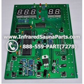 CIRCUIT BOARDS / TOUCH PADS - CIRCUIT BOARD  TOUCHPAD HYDRA INFRARED SAUNA 06S084 6