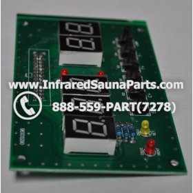 CIRCUIT BOARDS / TOUCH PADS - CIRCUIT BOARD  TOUCHPAD HYDRA INFRARED SAUNA 06S10196 3