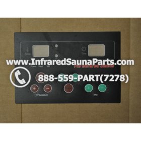 FACE PLATES - FACEPLATE FOR CIRCUIT BOARD HYDRA INFRARED SAUNA XZSN1DB V1.5 1