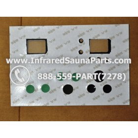 FACE PLATES - FACEPLATE FOR CIRCUIT BOARD ZENAWAKENING INFRARED SAUNA XZSN1DB V1.5 3