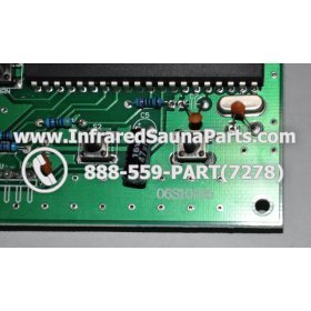 CIRCUIT BOARDS WITH  FACE PLATES - CIRCUIT BOARD WITH FACEPLATE VIDAL INFRARED SAUNA 06S10195 7